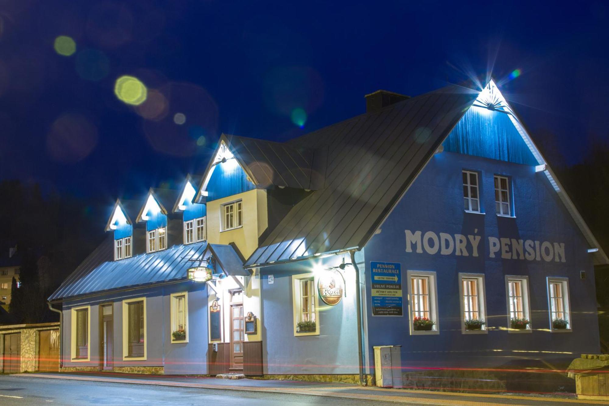 Modry Pension Rokytnice Rokytnice nad Jizerou Dış mekan fotoğraf
