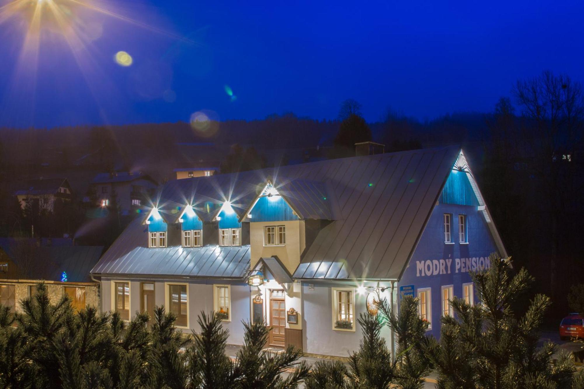 Modry Pension Rokytnice Rokytnice nad Jizerou Dış mekan fotoğraf