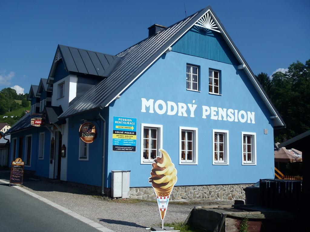 Modry Pension Rokytnice Rokytnice nad Jizerou Dış mekan fotoğraf