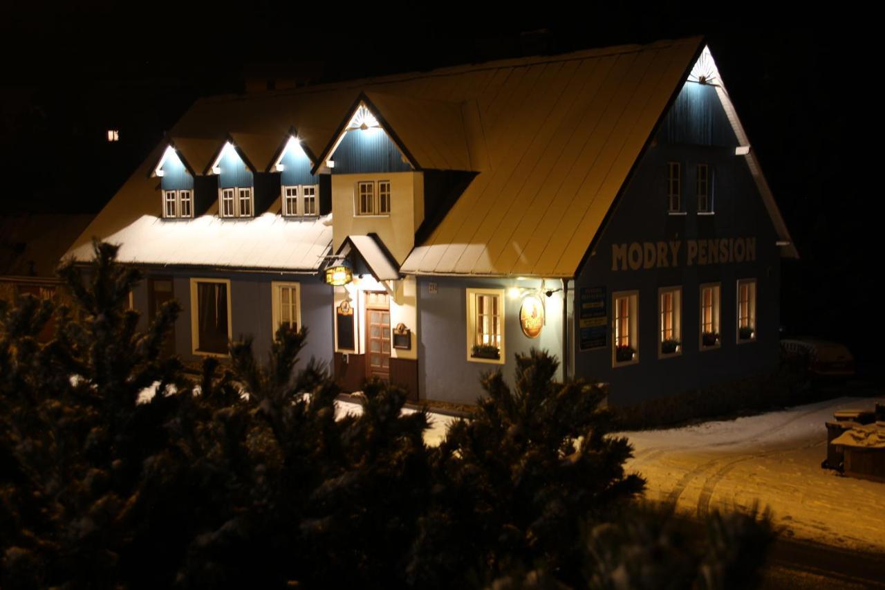 Modry Pension Rokytnice Rokytnice nad Jizerou Dış mekan fotoğraf